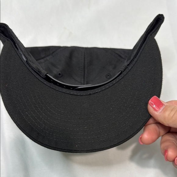 Fluid Logic Black Camo Racing Cap with Orange & Silver Logo, NEW! - Picture 7 of 16